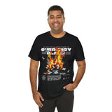 Currency Blaze Burning Money Graphic Unisex Jersey Short Sleeve Tee Bold Streetwear Flame Cash Statement T Shirt Urban Fashion