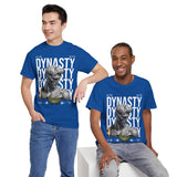Dynasty Statue Graphic Unisex Heavy Cotton Tee Greek Sculpture Butterfly Streetwear Art Inspired T Shirt