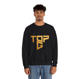 TopG Graphic Unisex Heavy Blend Crewneck Sweatshirt Motivational Hustler Streetwear Fitness Entrepreneur Alpha Mindset Pullover