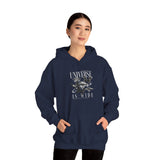 Universe Is Wide Unisex Heavy Blend Hooded Sweatshirt Cosmic Galaxy Butterfly Space Aesthetic Streetwear Pullover Hoodie