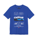Bugatti Chiron Hypercar Side Profile Graphic T Shirt Luxury Supercar Automotive Streetwear Unisex Heavy Cotton Tee High Performance Motorsport Lifestyle Gift For Car Lovers Exotic Car Fans