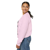 Be Your Self Rose Crewneck Comfortable Unisex Sweatshirt Motivational Streetwear Bold Floral Empowerment Design for Self Love Perfect Gift for Friends Birthdays Cozy Days Casual Wear