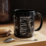 Inspire Strength Ignite Courage Ceramic Mug Motivational Coffee Cup Bold Graphic Durable Everyday Drinkware