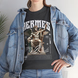 Hermes Greek Mythology Unisex Heavy Cotton Tee Ancient God of Communication and Travel Streetwear Graphic T Shirt