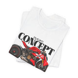 Ducati Inspired Streetfighter Superbike Graphic Unisex Heavy Cotton Tee Premium Racing Streetwear T Shirt for Riders Bikers Enthusiasts and Everyday Wear