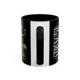 Inspire Strength Ignite Courage Ceramic Mug Motivational Coffee Cup Bold Graphic Durable Everyday Drinkware
