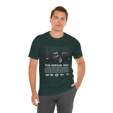 Black Widebody JDM Street Warrior Coupe Graphic Unisex Heavy Cotton Tee Retro Tuner Car Shirt