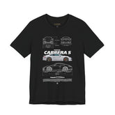 European Performance Sports Car Inspired Graphic T Shirt Classic Rear Engine Coupe Style Automotive Art Racing Streetwear Unisex Tee High Speed Luxury Car Culture Design Shirt for Auto Enthusiasts