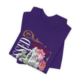 Blessed Praying Hands Floral Christian Graphic Unisex Jersey Short Sleeve Tee Faith Inspired Religious Streetwear Bold Motivational T Shirt