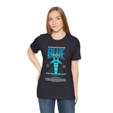 Blue Formula Race Car Graphic Unisex Heavy Cotton Tee High Speed Streetwear for Motorsport Fans and Racing Lifestyle Enthusiasts