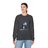 Space Exploration Crewneck Sweatshirt Unisex Heavy Blend Pullover Galaxy Earth Spaceship Astronomy Inspired Cosmic Science Lover Nerd Geek Astronaut Top