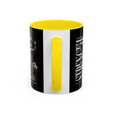Inspire Strength Ignite Courage Ceramic Mug Motivational Coffee Cup Bold Graphic Durable Everyday Drinkware