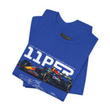 High Speed Formula Race Car Graphic Unisex Heavy Cotton Tee for Motorsport Fans and Racing Lifestyle Streetwear Enthusiasts