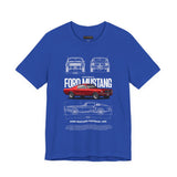 Classic 1965 Fastback Muscle Car Illustration Unisex Heavy Cotton Tee Retro Collector Streetwear Gift Shirt