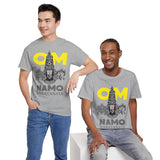 Om Namo Narayanaya Lord Vishnu Devotional Mantra Tshirt Spiritual Hindu Religious Graphic T Shirt For Men Women Bhakti Yoga Festival Wear Temple Visit Gift India