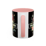 You Can Be Whatever Motivational Coffee Mug Ceramic White Accent Mug Bold Floral Empowerment Design Daily Reminder Positive Energy Drinkware Perfect Gift for Dreamers Friends Office and Home