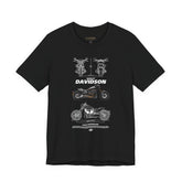 Harley Davidson FXDR Inspired Power Cruiser Motorcycle Graphic Unisex Heavy Cotton Tee Premium Streetwear T Shirt for Riders Bikers Enthusiasts Bold Everyday Wear 02