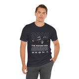 Black Widebody JDM Street Warrior Coupe Graphic Unisex Heavy Cotton Tee Retro Tuner Car Shirt