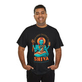 Lord Shiva Death And Destruction Dance And Regeneration Unisex Graphic T Shirt Mahadev Mahakal Devotional Hindu Spiritual Cotton Tee Trishul Rudraksha Festival Wear India