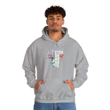 Eyes On Me Boys Medusa Hoodie Comfortable Unisex Heavy Blend Sweatshirt Mythological Streetwear Bold Empowerment Design for Self Expression Perfect Gift for Friends Birthdays Cozy Days Casual Wear