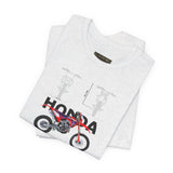 Honda CRF 300 Enduro Motocross Dirt Bike Graphic Tee Off Road Racing T Shirt For Riders Trail Adventure Motorsport Streetwear Gift