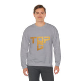 TopG Graphic Unisex Heavy Blend Crewneck Sweatshirt Motivational Hustler Streetwear Fitness Entrepreneur Alpha Mindset Pullover