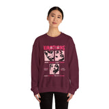 Emotions Speak Louder Than Words Graphic Unisex Heavy Blend Crewneck Sweatshirt Streetwear Art Fashion Statement Pullover