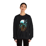Limit Break Energy Unisex Sweatshirt Motivational Streetwear Power Graphic For Gym Lifestyle Anime Inspired Bold Confidence And Inner Focus