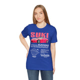 Pink Custom Roadster Blueprint Art Unisex Heavy Cotton Tee Retro Tuner Inspired Streetwear Graphic Shirt for Car Lovers and Daily Casual Wear