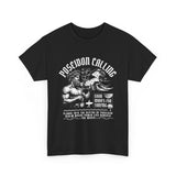 Poseidon Calling Surfing Ocean Waves Graphic Unisex Heavy Cotton Tee Greek God Poseidon Inspired Surf Streetwear T Shirt