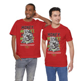 Money Mindset Unisex Jersey Short Sleeve Tee Graphic Black T Shirt Hustle Grind Wealth Entrepreneur Motivational Streetwear Bold Artistic Fashion Outfit