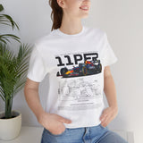 High Speed Formula Race Car Graphic Unisex Heavy Cotton Tee for Motorsport Fans and Racing Lifestyle Streetwear Enthusiasts