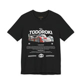 Shu Todoroki Inspired Japanese Prototype Racing Graphic Unisex Tee Anime Style Motorsport Streetwear Speed Culture Track Racing Fan Tribute Design For Car Art Enthusiasts