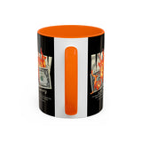 Money Is Not Just Currency Burning Dollar Graphic Accent Coffee Mug 11oz 15oz Hustler Motivational Cash Fire Design