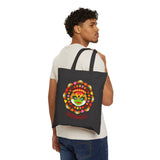 Kathakali Tote Bag Kerala Traditional Dance Art Canvas Bag Indian Culture Onam Festival Malayalam Heritage Ethnic Graphic Reusable Shopping Bag