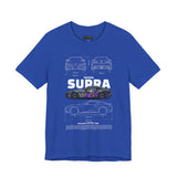 Graffiti Street Art A90 Tuner Car Graphic Unisex Heavy Cotton Tee for Drift Fans Performance Lovers and Urban Streetwear Style