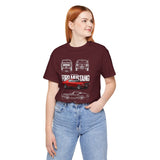 Ford Mustang Classic 1965 Fastback Muscle Car Illustration Unisex Heavy Cotton Tee Retro Collector Streetwear Gift Shirt