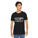 Mars Exploration Unisex Heavy Cotton Tee Bold Space Graphic Shirt Futuristic Sci Fi Adventure Design Inspiring Gift for Space Lovers and Dreamers