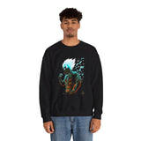 Limit Break Energy Unisex Sweatshirt Motivational Streetwear Power Graphic For Gym Lifestyle Anime Inspired Bold Confidence And Inner Focus
