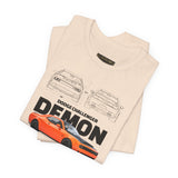 Firestorm Muscle Car Blueprint Design Unisex Heavy Cotton Tee Powerful Retro Performance Art Shirt for Streetwear Lovers & Collectors