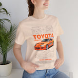 Legendary Turbo JDM MK4 Street Racer Unisex Heavy Cotton Tee Retro Tuner Car Graphic Shirt