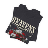Heavens Hallucinations Unisex Jersey Short Sleeve Tee Comfortable Modern Streetwear Bold Artistic Floral Graphic Design Perfect Gift for Friends Birthdays Casual Wear
