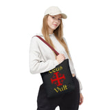 Dues Vault Tote Bag Motivational Hustle Grind Lifestyle Canvas Bag Entrepreneur Mindset Daily Carry Eco Friendly Durable Reusable Shopping Tote