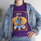 Lord Shiva Mahadev Devotional Unisex T Shirt Hindu Spiritual Graphic Cotton Tee Trishul Rudraksha Mahakal Temple Festival Wear Meditation Yoga Gift India