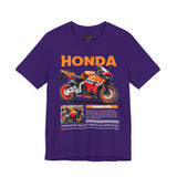 Honda CBR Racing Motorcycle Graphic Tee Superbike Track Inspired Sport Bike T Shirt For Riders Speed Lovers Motorsport Streetwear Gift