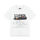 High Speed Formula Race Car Graphic Unisex Heavy Cotton Tee for Motorsport Fans and Racing Lifestyle Streetwear Enthusiasts