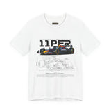 High Speed Formula Race Car Graphic Unisex Heavy Cotton Tee for Motorsport Fans and Racing Lifestyle Streetwear Enthusiasts