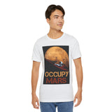 Mars Explorer Astronaut Unisex Heavy Cotton Tee Futuristic Space Adventure Graphic Shirt Inspiring Sci Fi Design Perfect Gift for Dreamers and Space Lovers