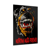 Nothing Lasts Forever Rottweiler Poster Bold Wall Art For Home Office Gym Gothic Decor Alpha Energy Design Fearless Statement Artwork Symbol Of Strength And Loyalty
