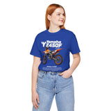 Yamaha YZ450F Inspired Motocross Blueprint Unisex Heavy Cotton Tee Dirt Bike Racing Graphic Streetwear Shirt Gift For Riders